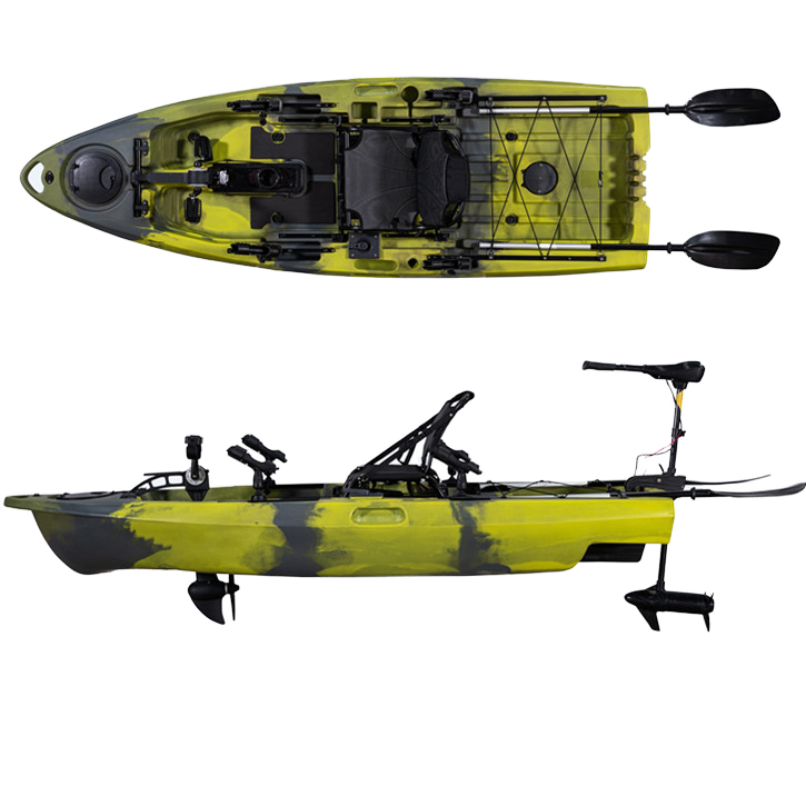Single Paddler Sport Fishing K – обзор и цена Fishing Kayak Pedal Drive