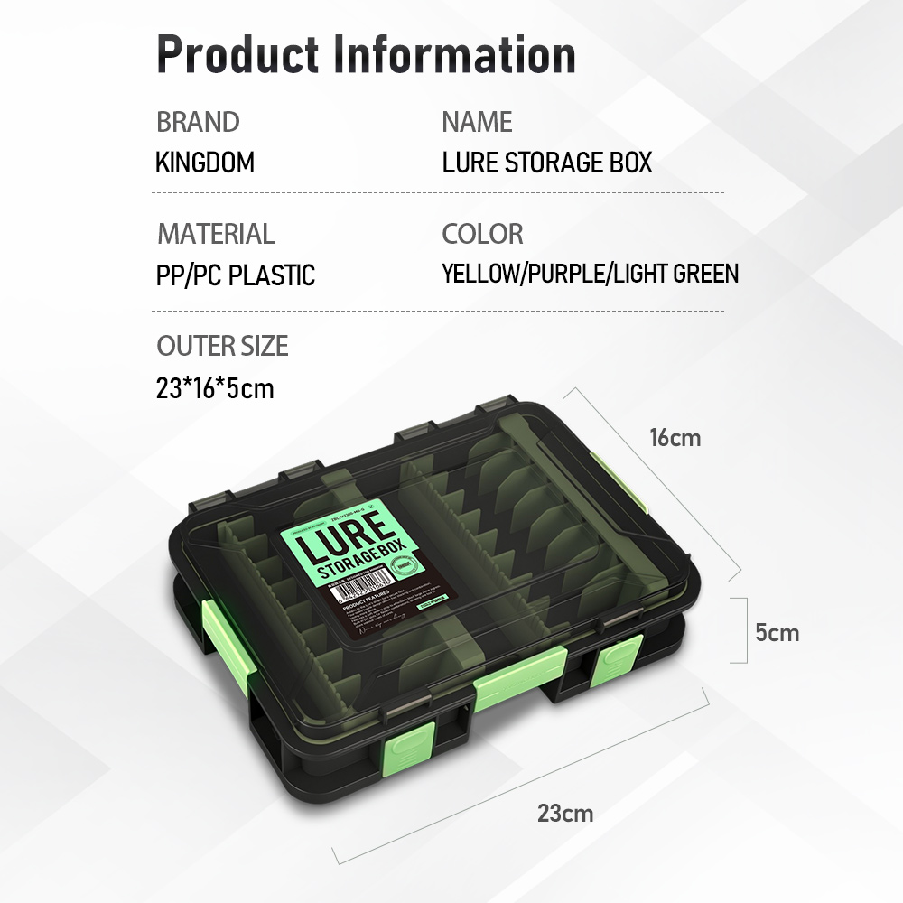 Kingdom Lure Storage Box Water – обзор и цена Fishing Kayak Crate
