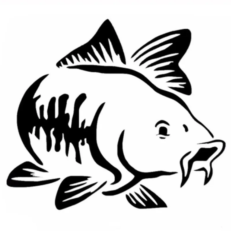 Car Sticker Cartoon Carp Fishi – обзор и цена Fishing Kayak Sit On Top