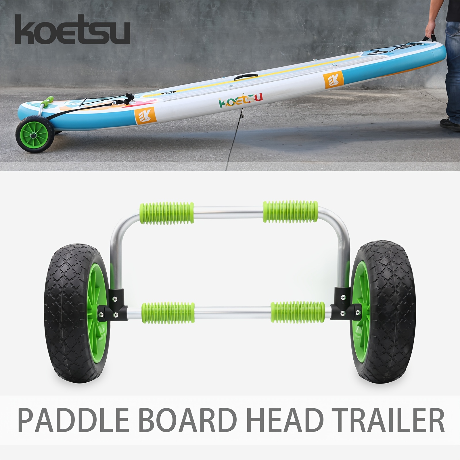 KOETSU Paddle Board Transport  – обзор и цена Fishing Kayak Cart