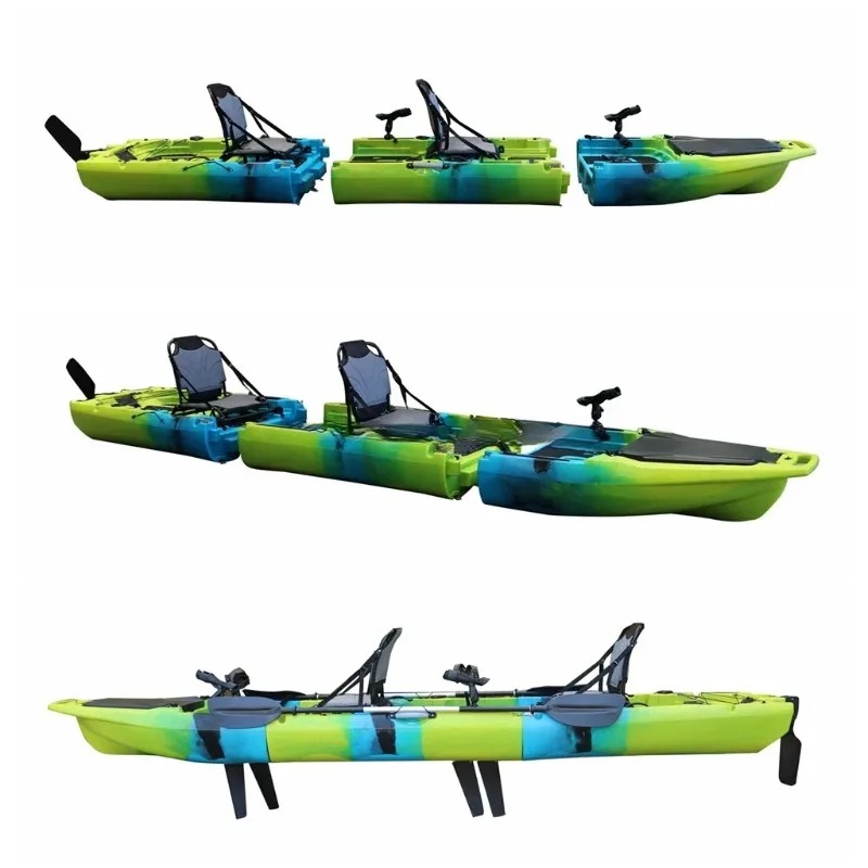 2-Seater Sit-on-Top Modular Pe – обзор и цена Fishing Kayak Sit In