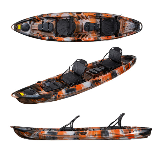 2+1 Seat Family Fishing Kayak  – обзор и цена Fishing Kayak Sit On Top