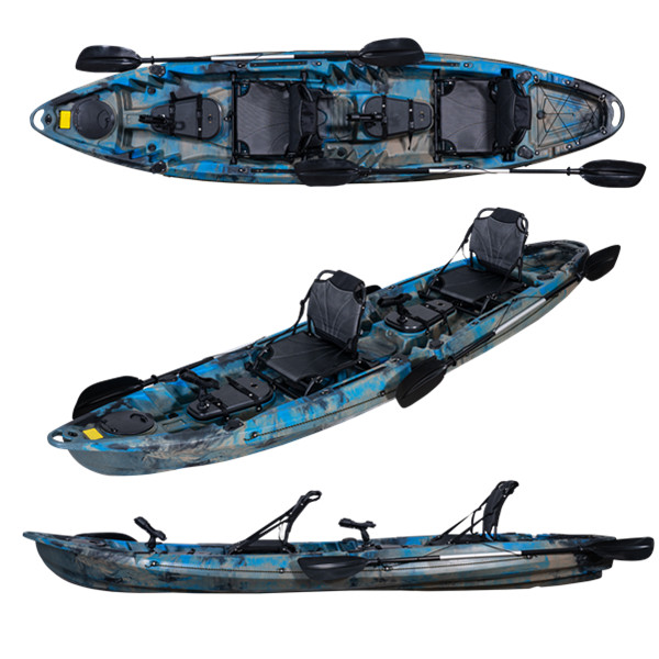 2+1 Seat Family Fishing Kayak  – обзор и цена Fishing Kayak Sit On Top