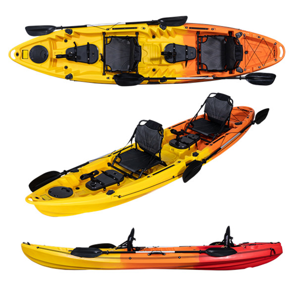 2+1 Seat Family Fishing Kayak  – обзор и цена Fishing Kayak Sit On Top