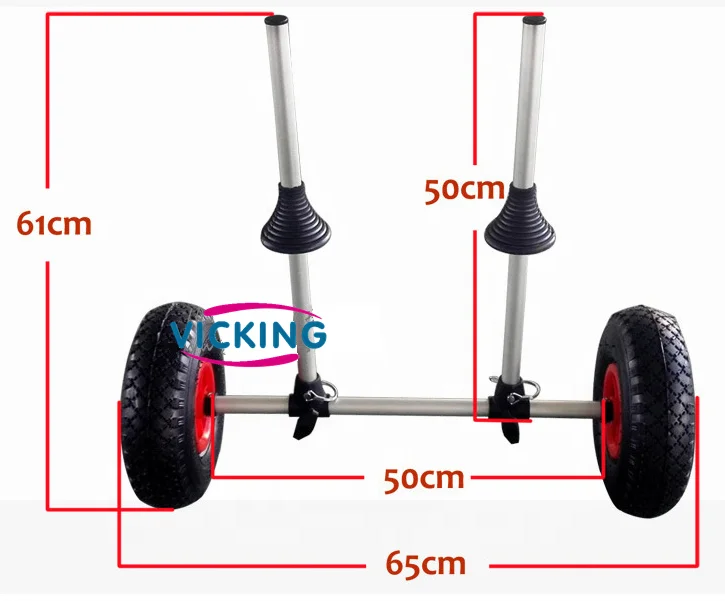 Lakes Rivers Aluminum Fishing  – обзор и цена Fishing Kayak Cart