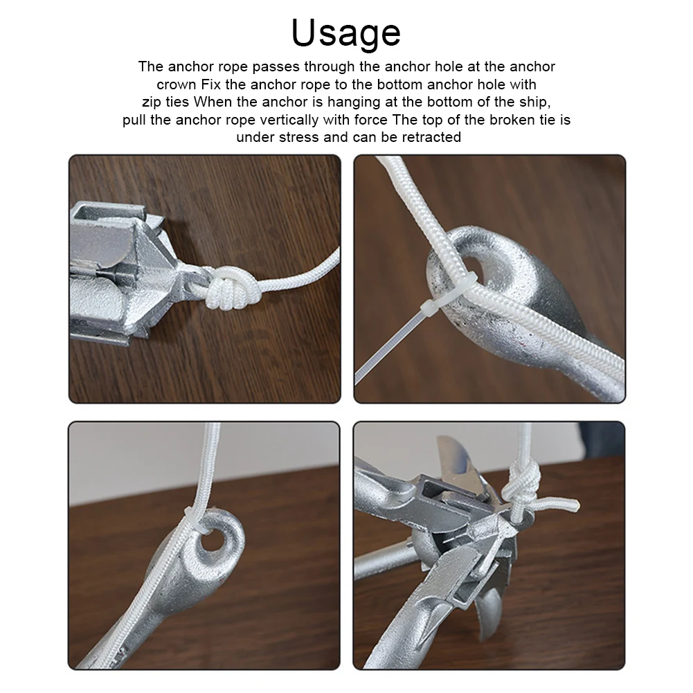 0.7KG 1.5KG Stainless Steel Fo – обзор и цена Fishing Kayak Anchor