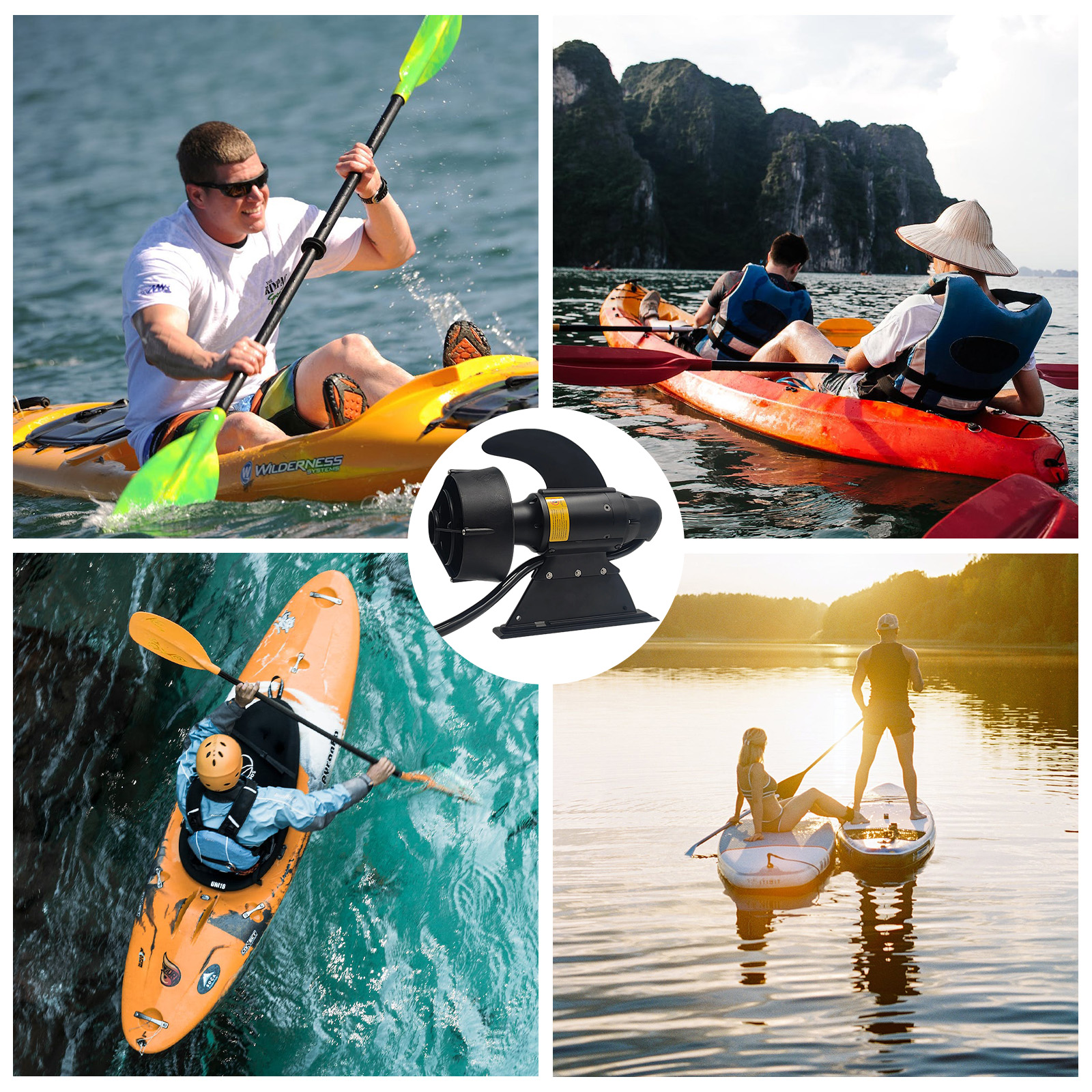 380W 600W Electric Fins Stand  – обзор и цена Fishing Kayak Storage Bag
