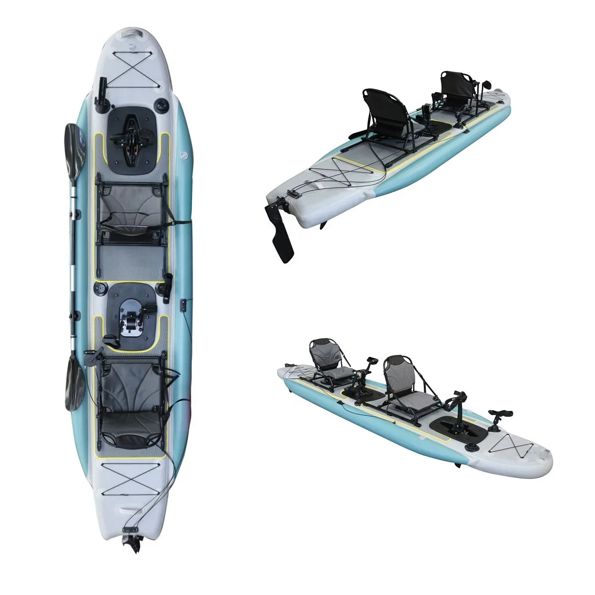 2026 14FT 2-Person Sit-On-Top  – обзор и цена Fishing Kayak Sit On Top