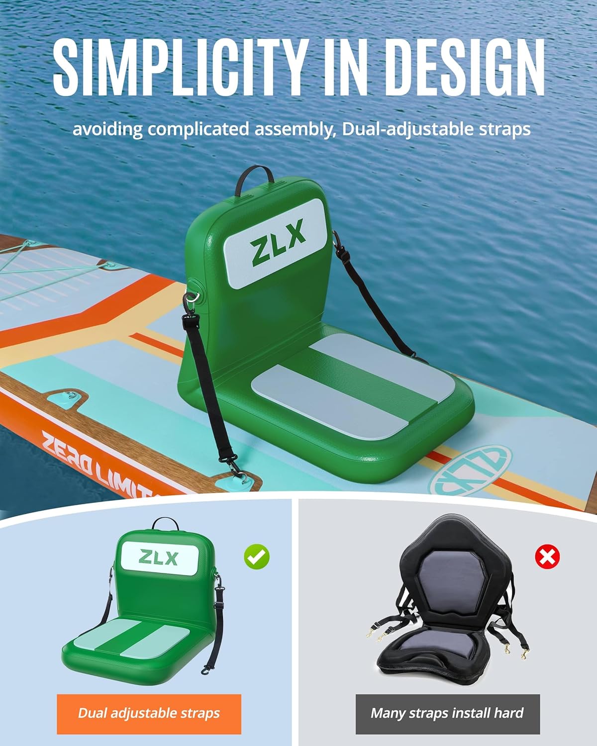 Portable Inflatable Kayak Seat – обзор и цена Fishing Kayak Seat