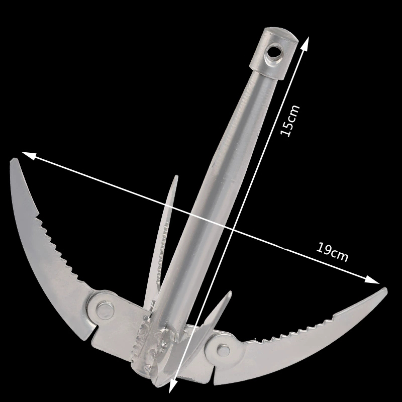 4 Claw Anchor Sickle Foldable  – обзор и цена Fishing Kayak Anchor