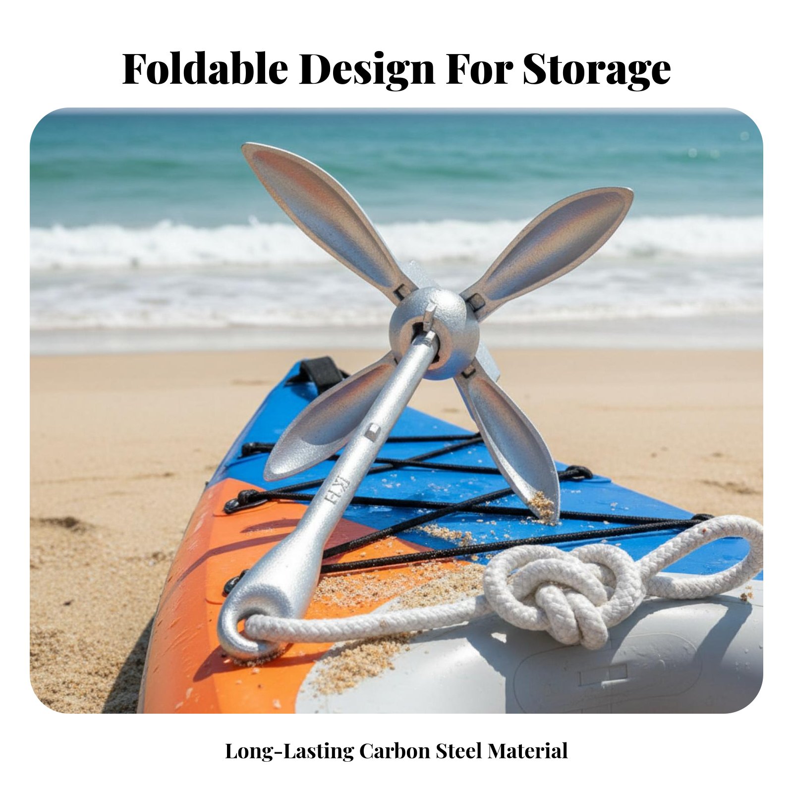Lotus Anchor Foldable Carbon S – обзор и цена Fishing Kayak Anchor