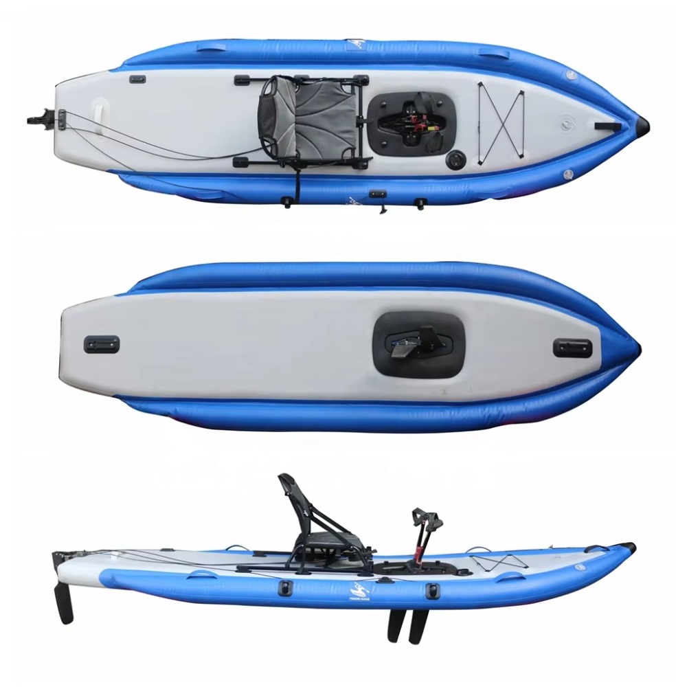 12ft Single Sit-On-Top Inflata – обзор и цена Fishing Kayak Sit On Top