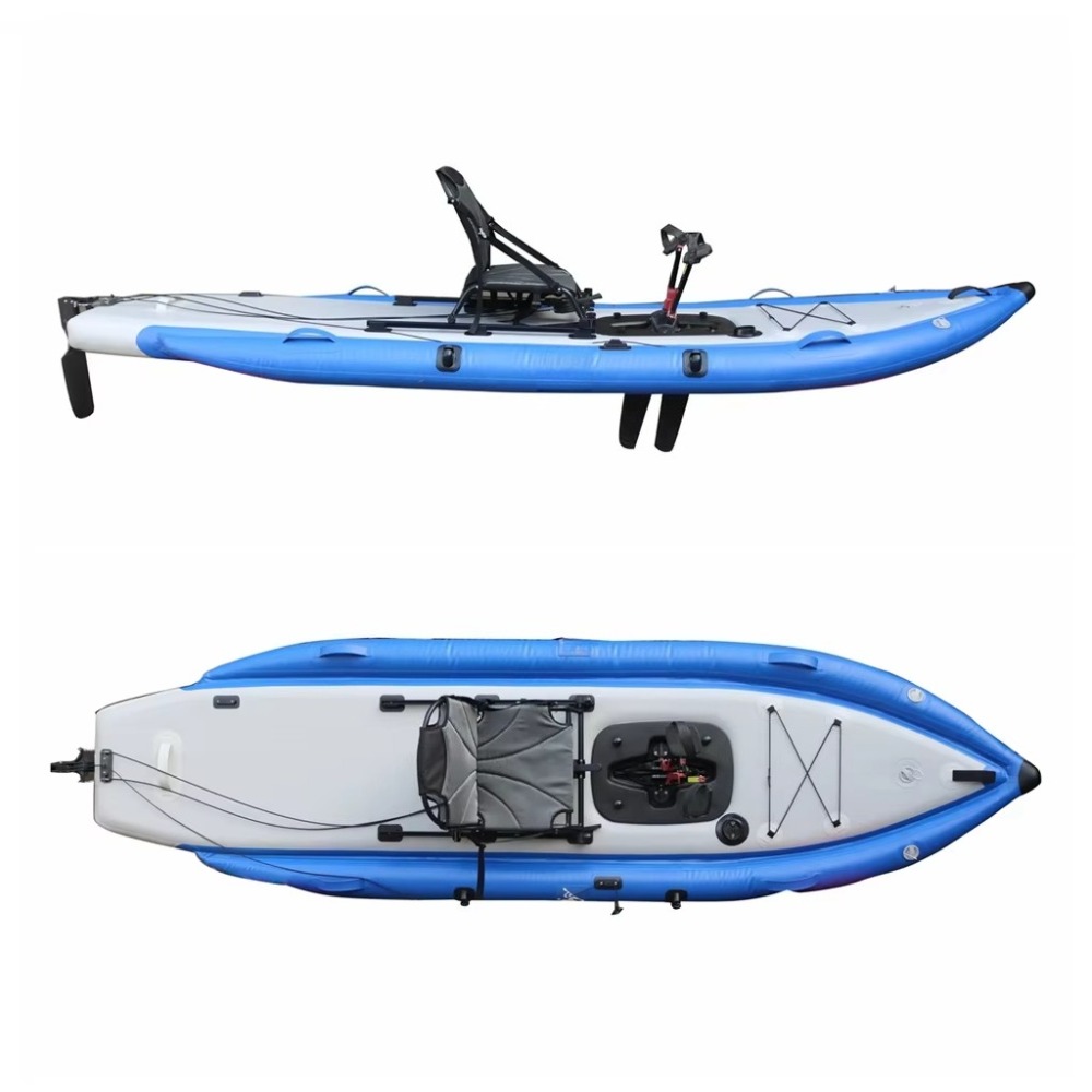 12ft Single Sit-On-Top Inflata – обзор и цена Fishing Kayak Sit On Top