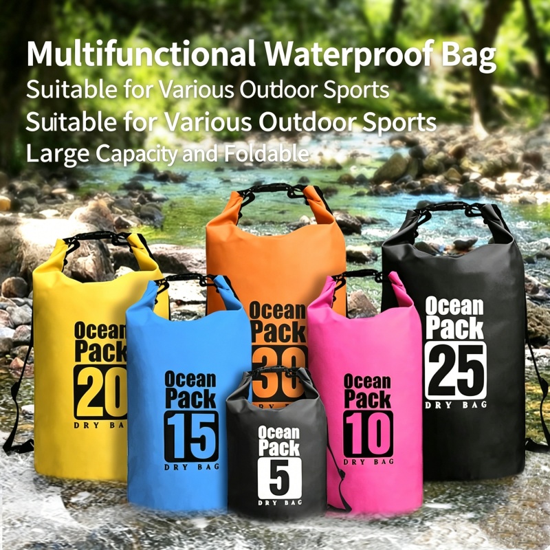 Swimming Waterproof Dry Bag 5L – обзор и цена Fishing Kayak Storage Bag