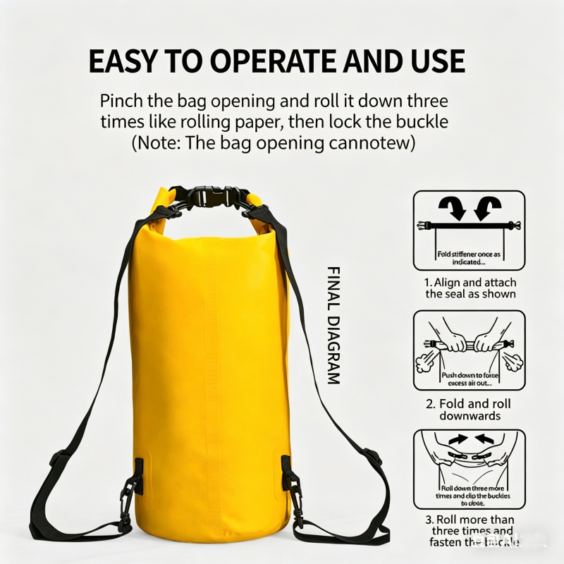 Swimming Waterproof Dry Bag 5L – обзор и цена Fishing Kayak Storage Bag