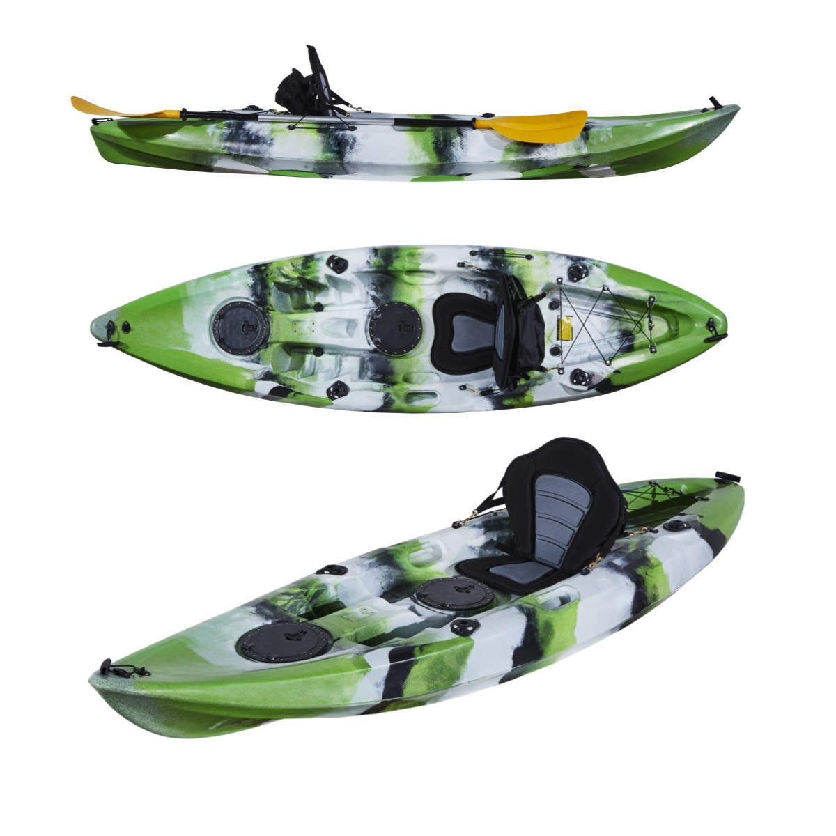 Made In China Single Person Fi – обзор и цена Fishing Kayak Sit On Top