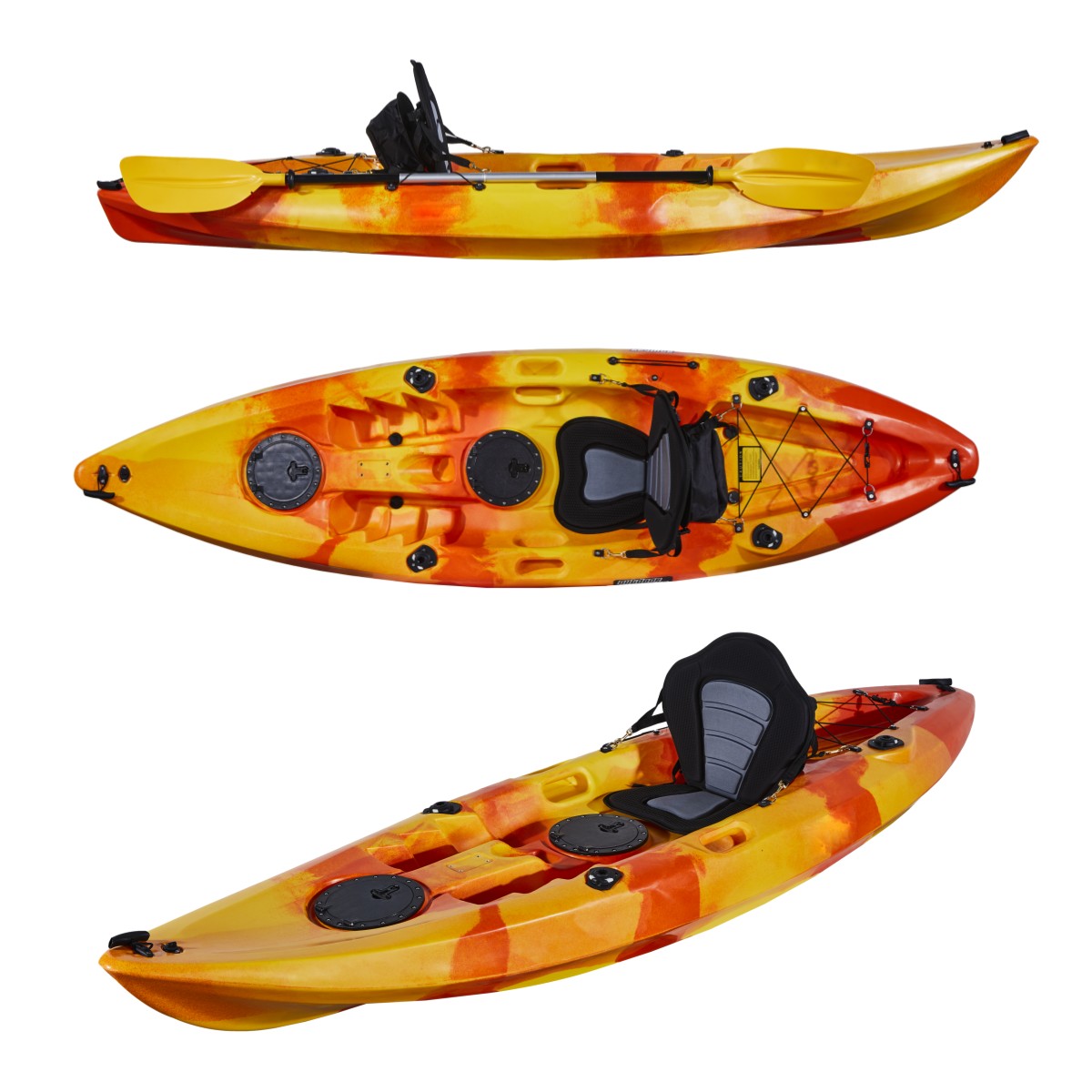 Made In China Single Person Fi – обзор и цена Fishing Kayak Sit On Top