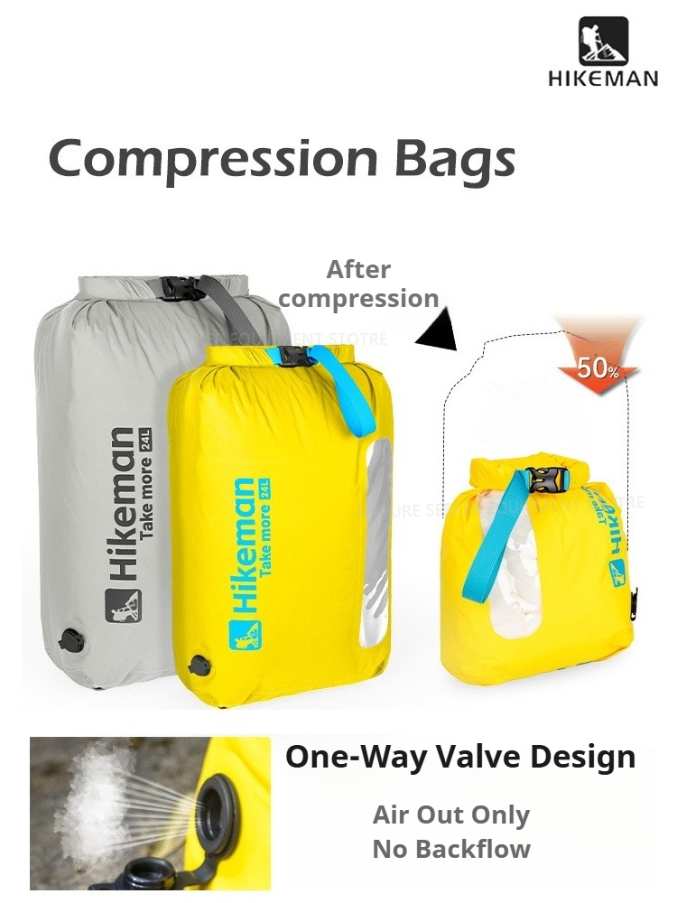 HIKEMAN Vacuum Compression Bag – обзор и цена Fishing Kayak Storage Bag