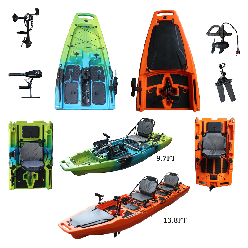 Factory Detachable Modular Ped – обзор и цена Fishing Kayak Sit On Top