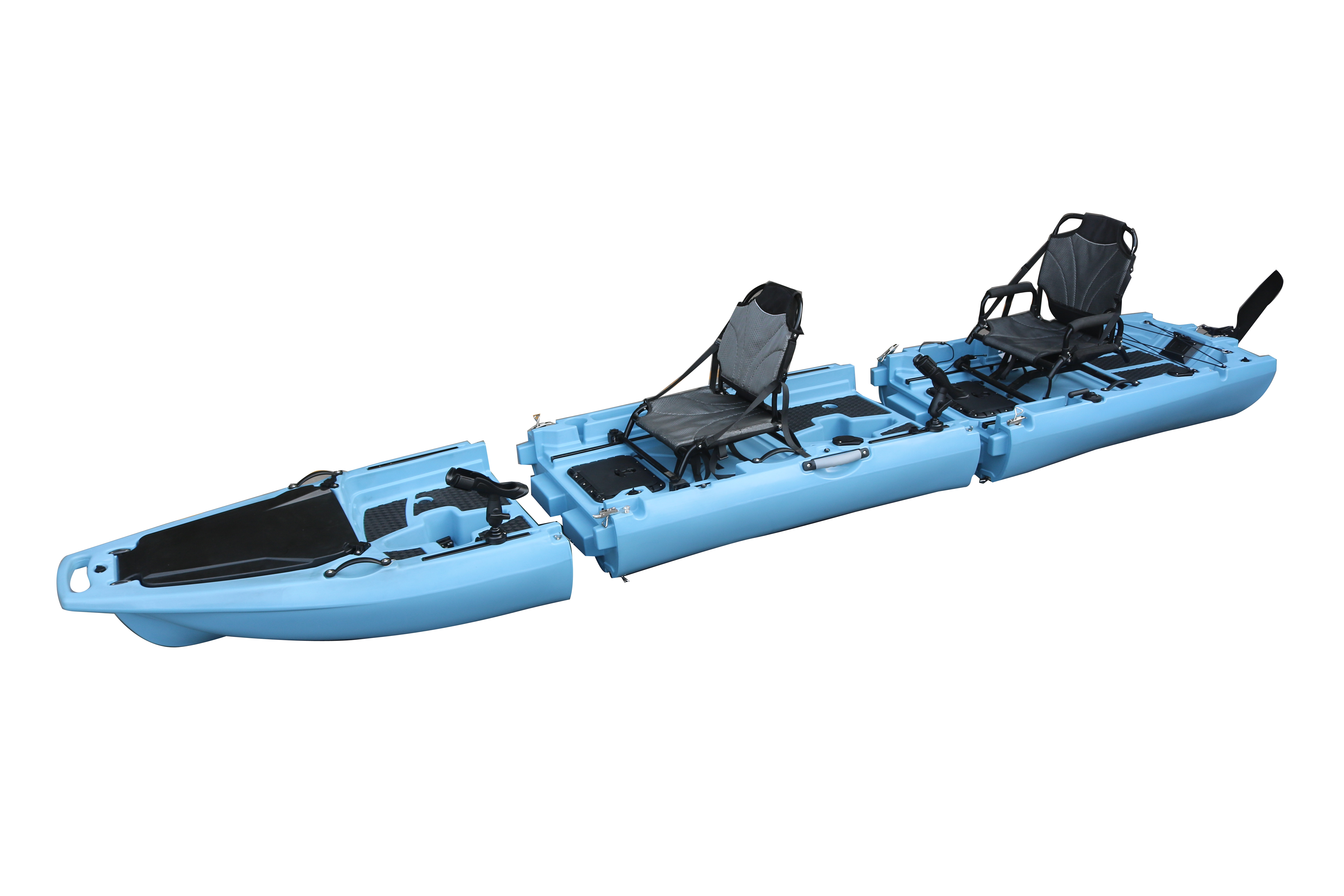 14FT 2 Person Detachable  Peda – обзор и цена Fishing Kayak Sit On Top