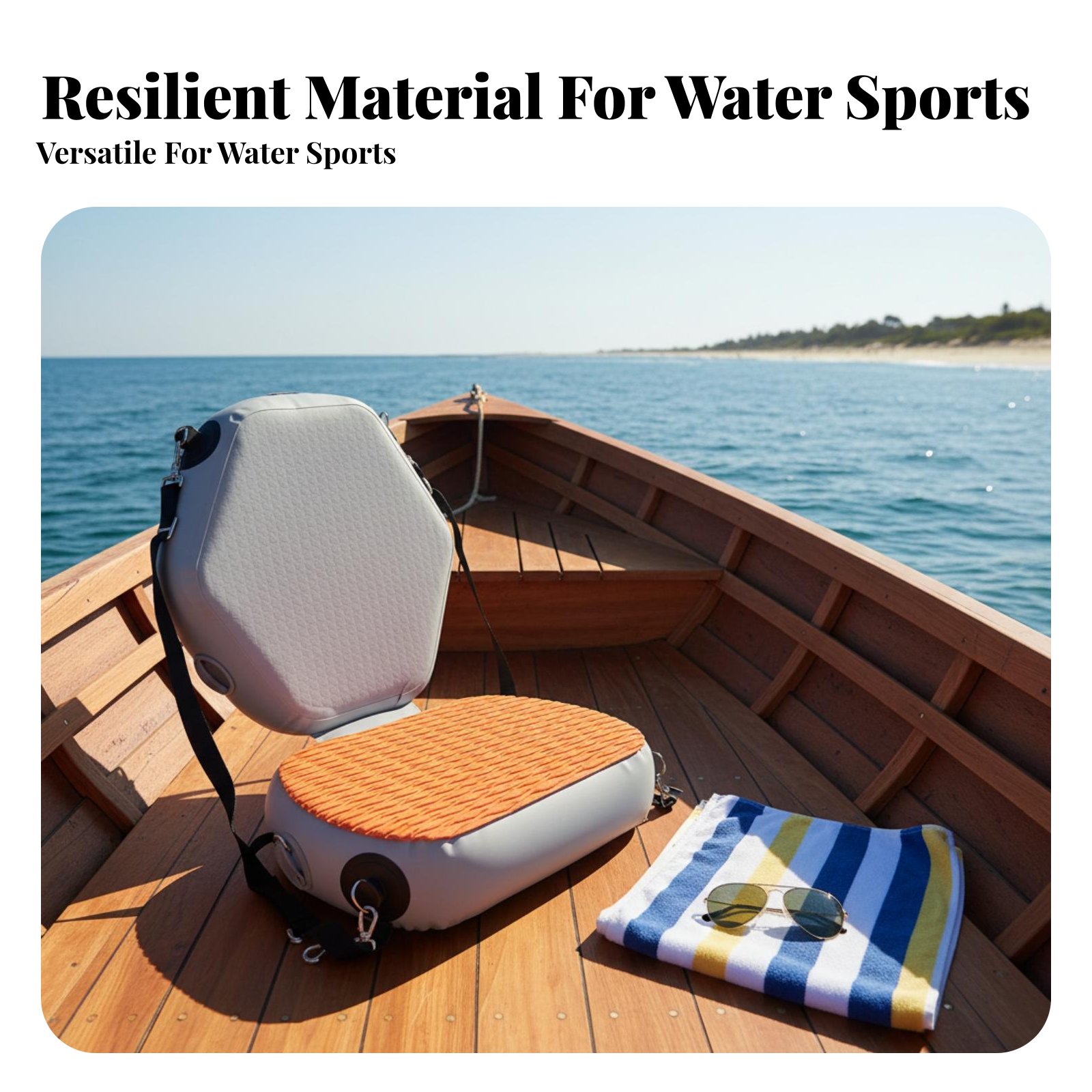 Inflatable Kayak Seat Wear-Res – обзор и цена Fishing Kayak Seat
