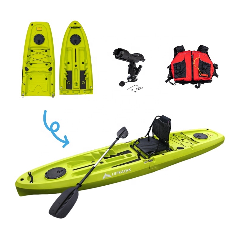 LSF Novel 3.3Meter 11FT Split  – обзор и цена Fishing Kayak Sit On Top