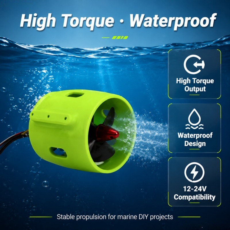 12-24V 20A Brushless Underwate – обзор и цена Fishing Kayak Trolling Motor