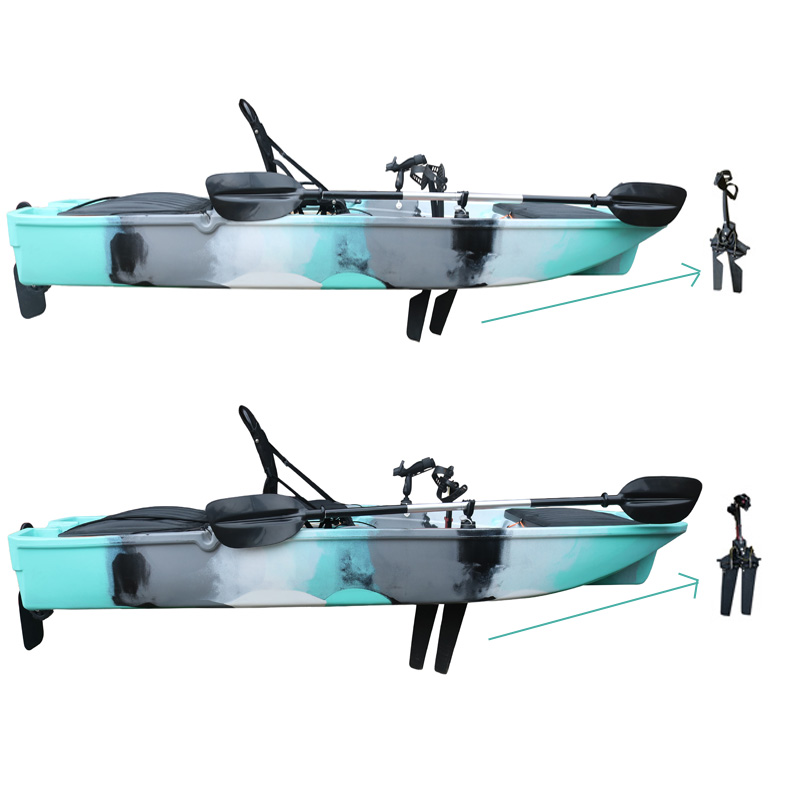 10FT Single Seat LLDPE Sit On  – обзор и цена Fishing Kayak Sit In