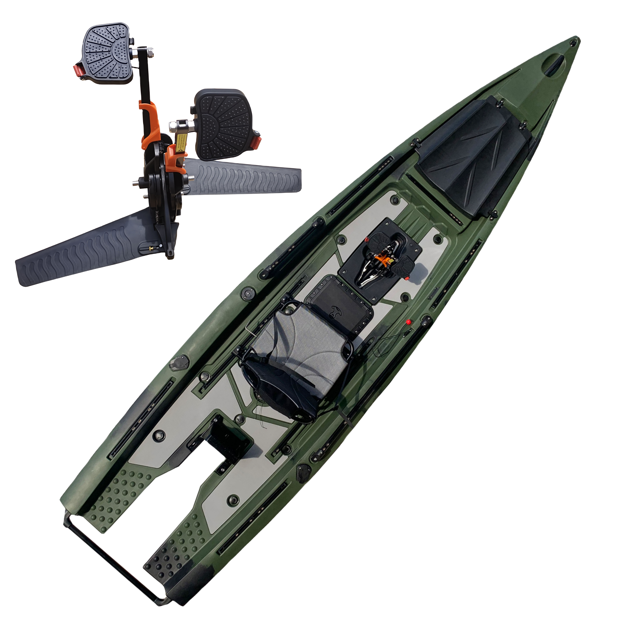 New Develop 4m Single Skiff Bo – обзор и цена Fishing Kayak Sit On Top