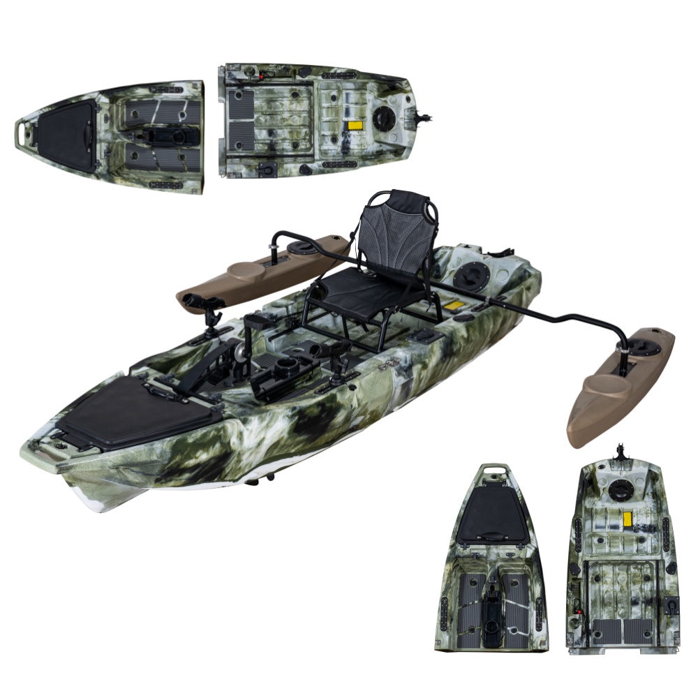 Super Lightweight 10ft Modular – обзор и цена Fishing Kayak Pedal Drive
