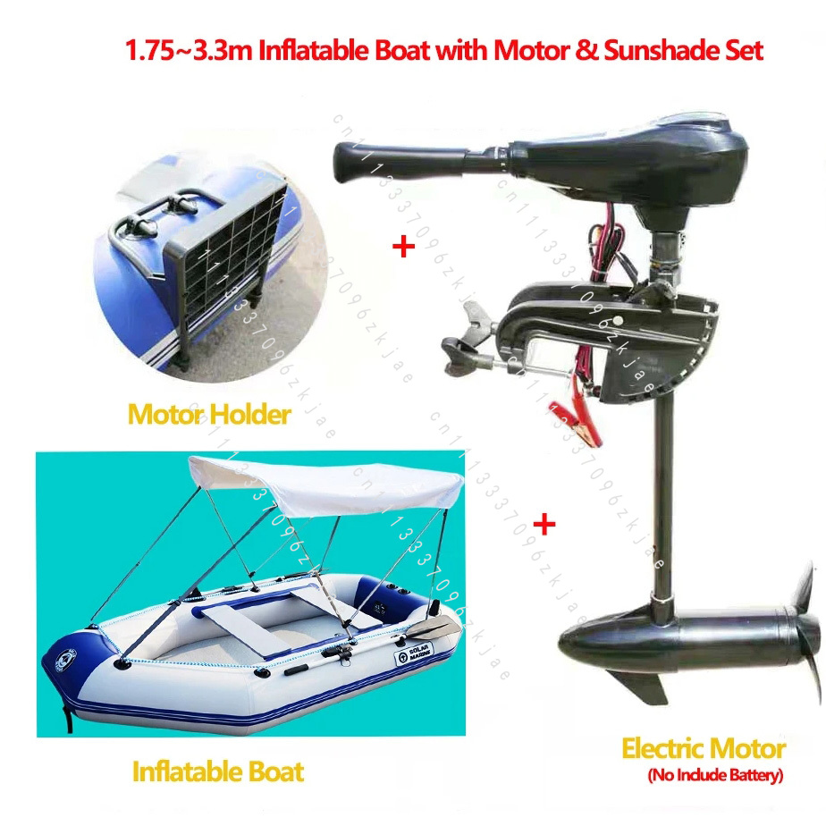 1.75~3.3m Inflatable Boat with – обзор и цена Fishing Kayak Inflatable