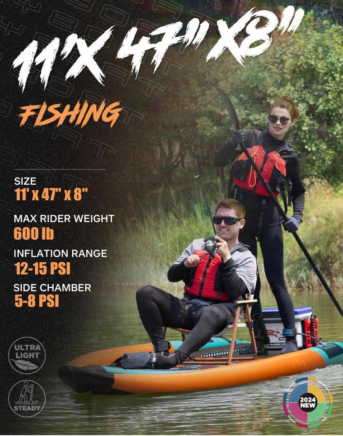 2 Person Inflatable Kayak for  – обзор и цена Fishing Kayak Seat