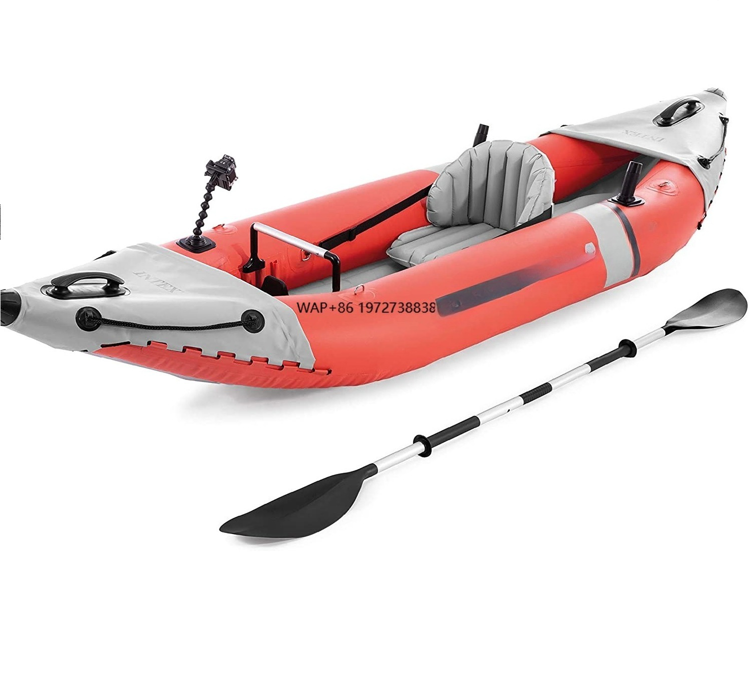 68303 Excursion Pro K1 Inflata – обзор и цена Fishing Kayak Rod Holder
