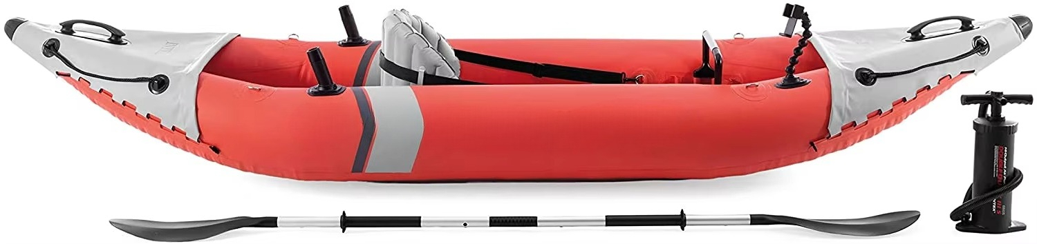 68303 Excursion Pro K1 Inflata – обзор и цена Fishing Kayak Rod Holder