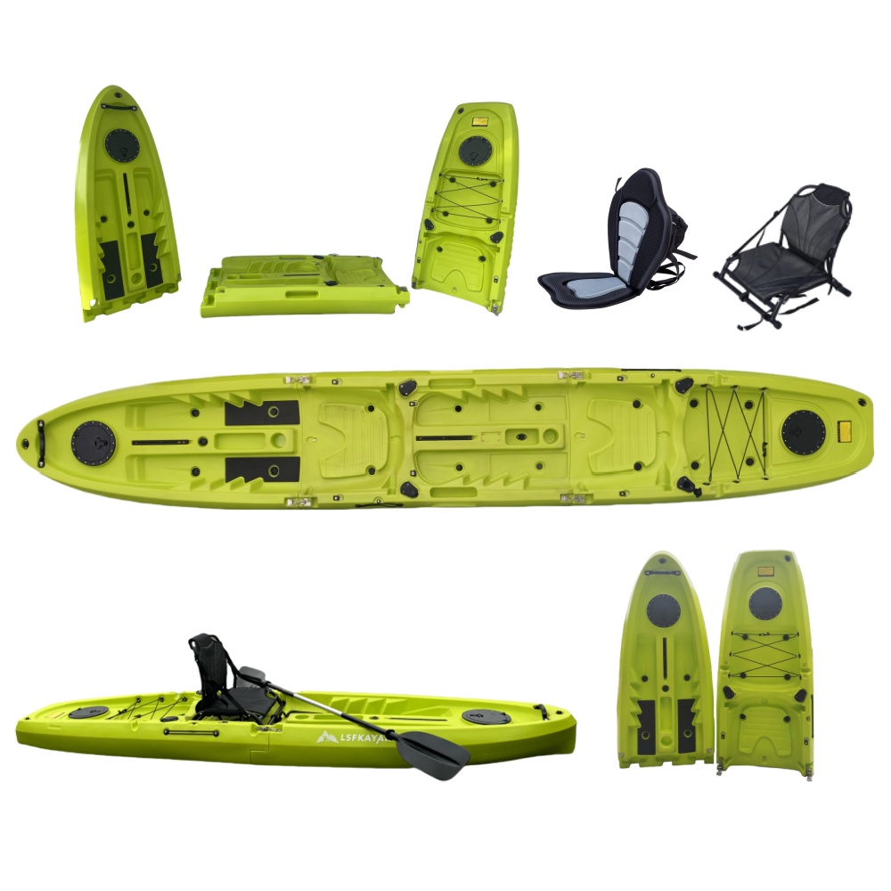 New Modular Tandem Double Sit- – обзор и цена Fishing Kayak Sit On Top