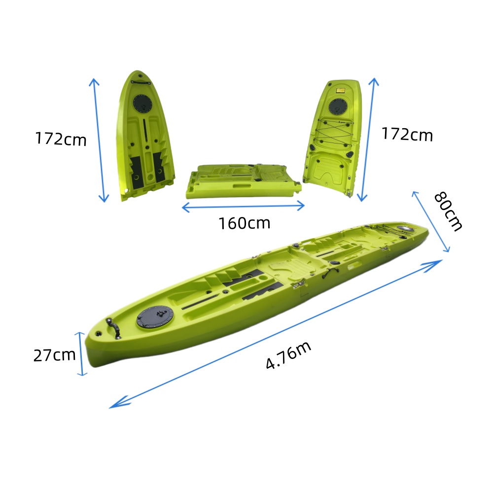 New Modular Tandem Double Sit- – обзор и цена Fishing Kayak Sit On Top