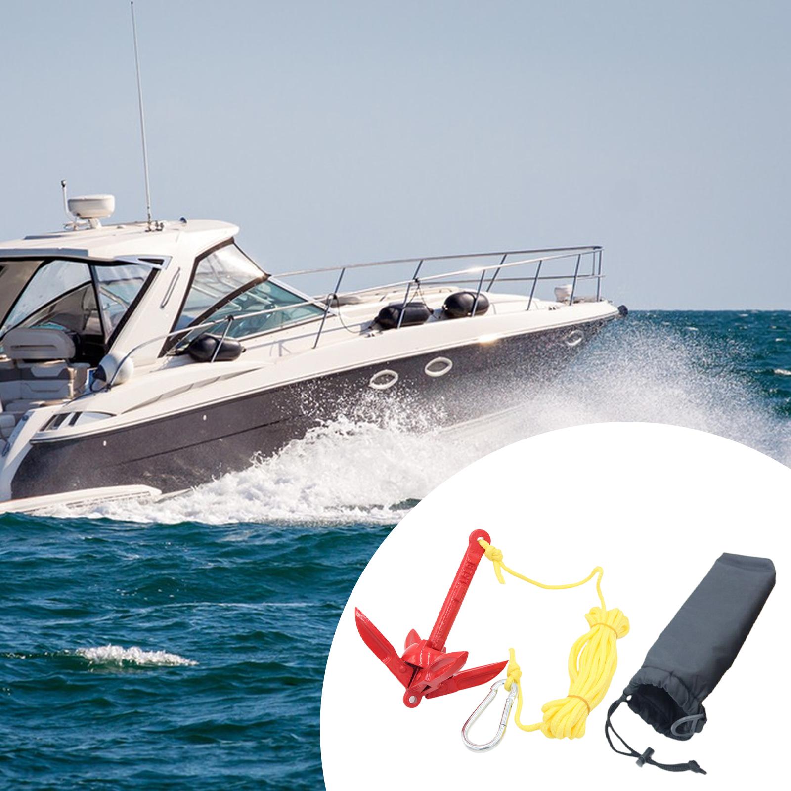 Carbon Steel Folding Boat Anch – обзор и цена Fishing Kayak Anchor